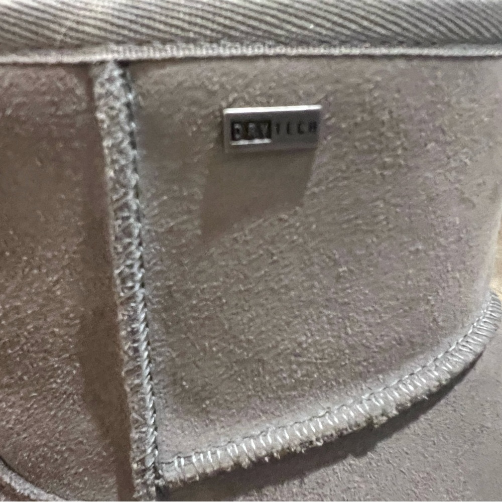 Ugg Gray Short Shearling Lined Boots - image 3